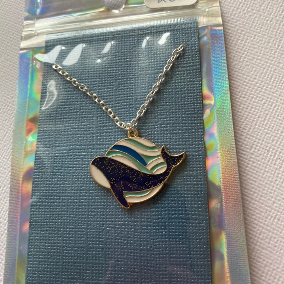 Blue Whale Necklace - Picture 2 of 4